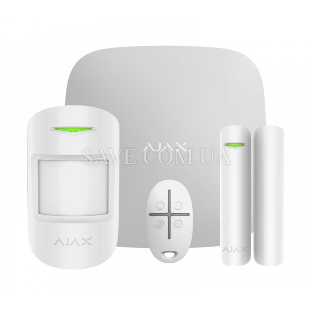 StarterKit Plus AJAX Стартовый комплект беспроводной охранной сигнализации с Wi-Fi и 3G