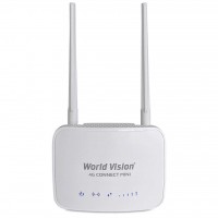 4G CONNECT MINI WORLD VISION Стационарный 3G/4G Wi-Fi роутер с входами для MIMO антенны