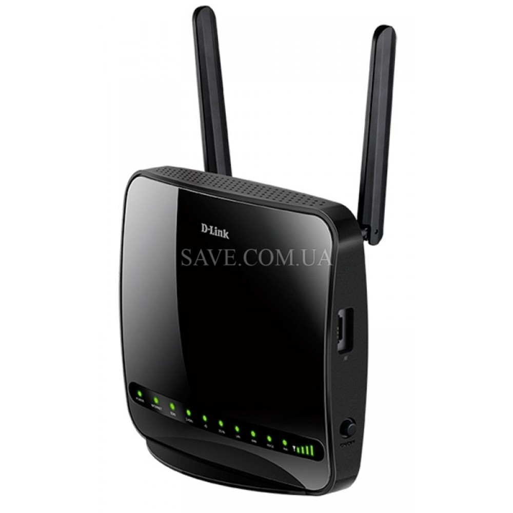 DWR-956 D-LINK Стационарный 3G/4G Wi-Fi роутер с входами для MIMO антенны