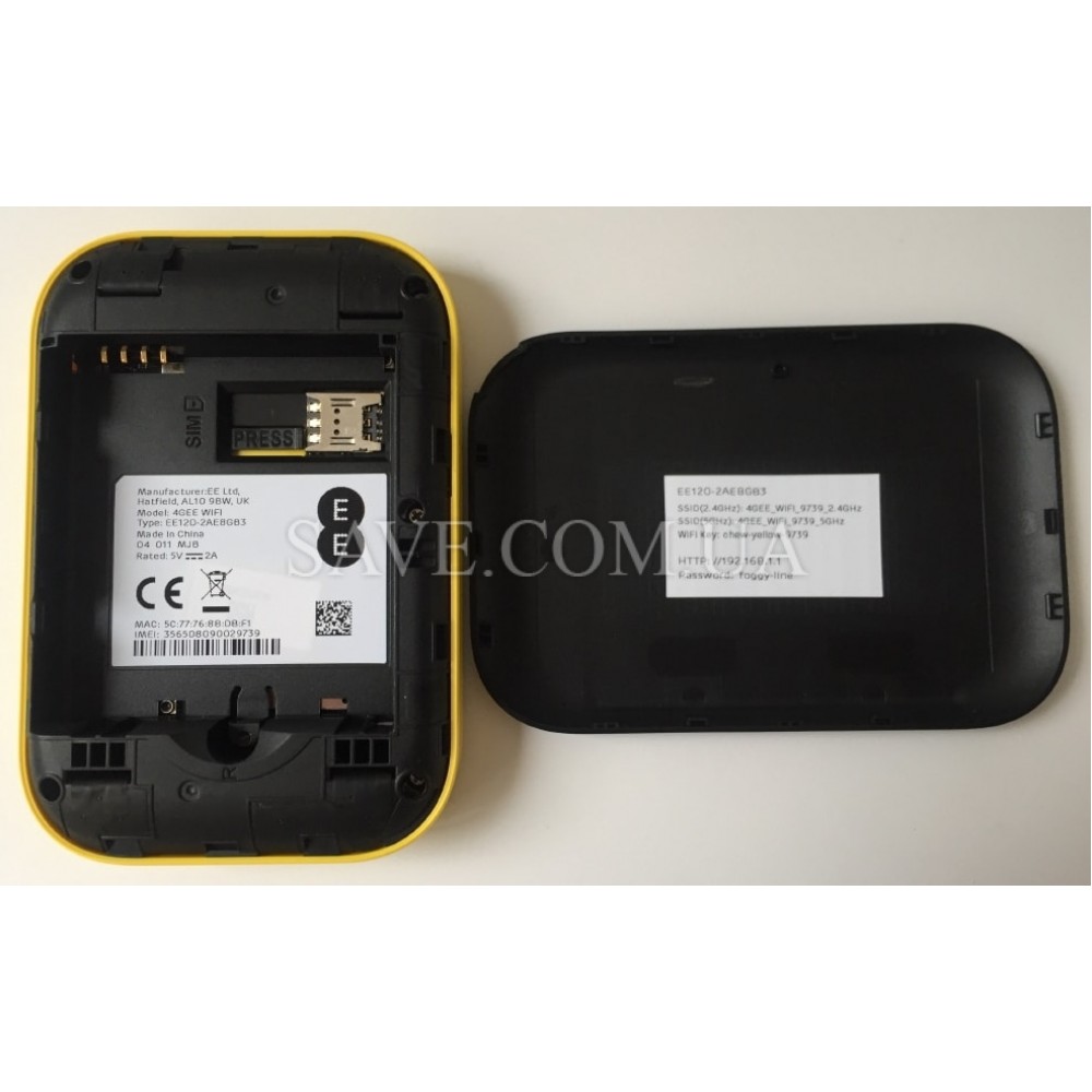 EE120 ALCATEL Мобільний WiFi роутер з 3G/4G модемом та Power Bank