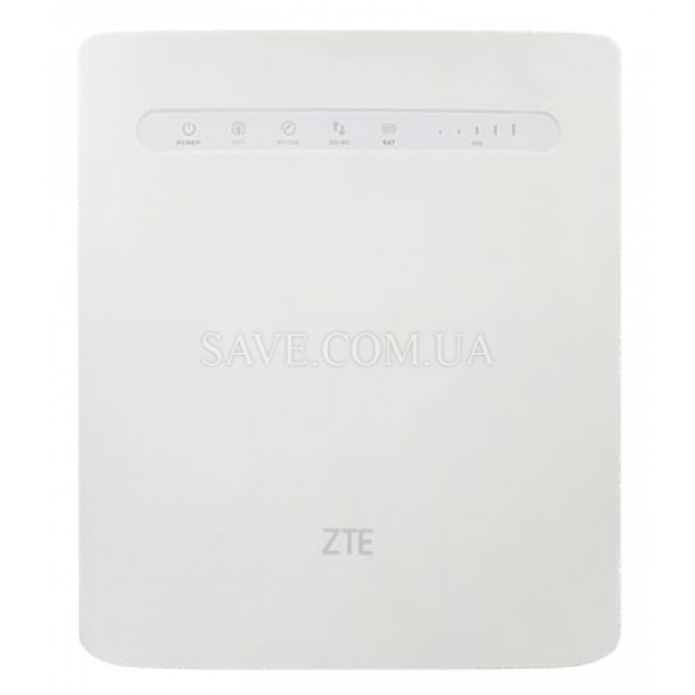 MF286 ZTE Стаціонарний 3G/4G Wi-Fi роутер з входом для MIMO антени та акумулятором