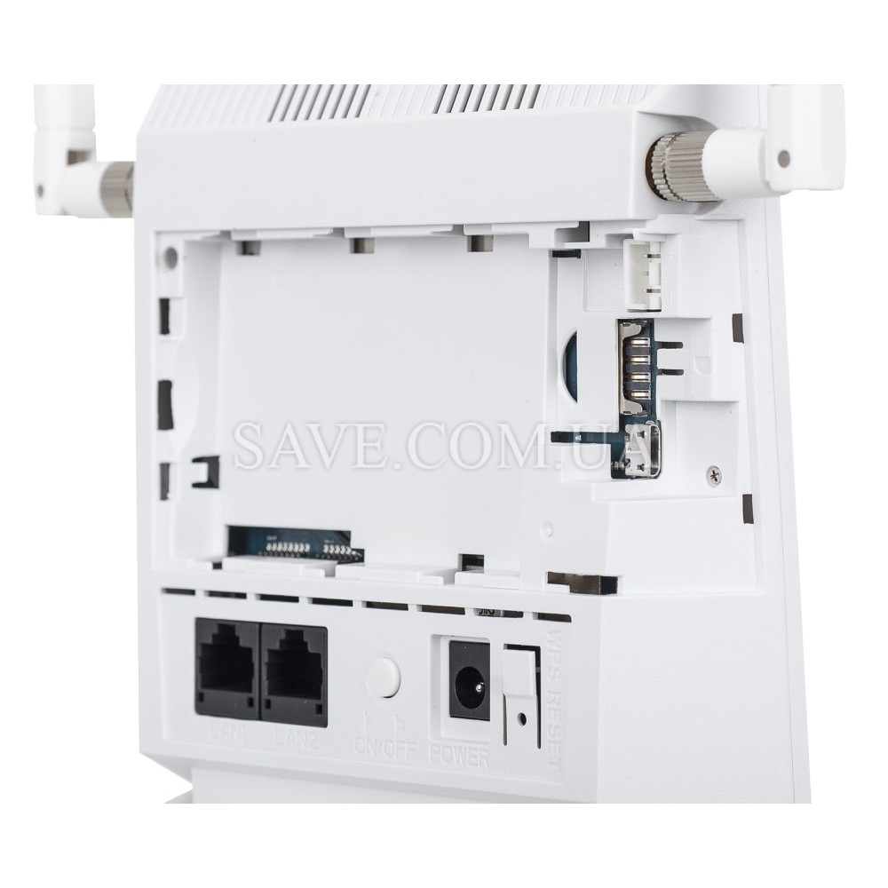 R0516 BATTERY ERGO Стационарный 3G/4G Wi-Fi роутер с входами для MIMO антенны и аккумулятором