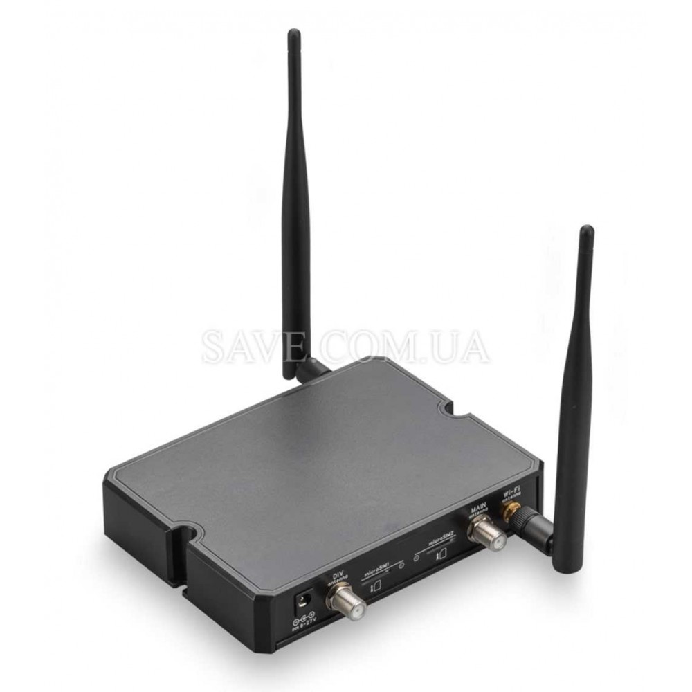 Rt-Cse e6 KROKS Стационарный 3G/4G Wi-Fi роутер на 2 SIM карты с входами для MIMO антенны