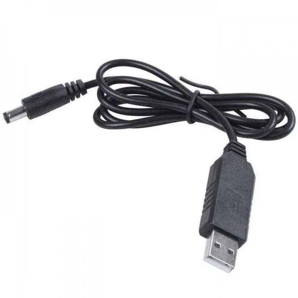 USB - DC (5 В - 12 В) SAVE Кабель USB - DC (5 В - 12 В) для питания Wi-Fi роутера от PowerBank