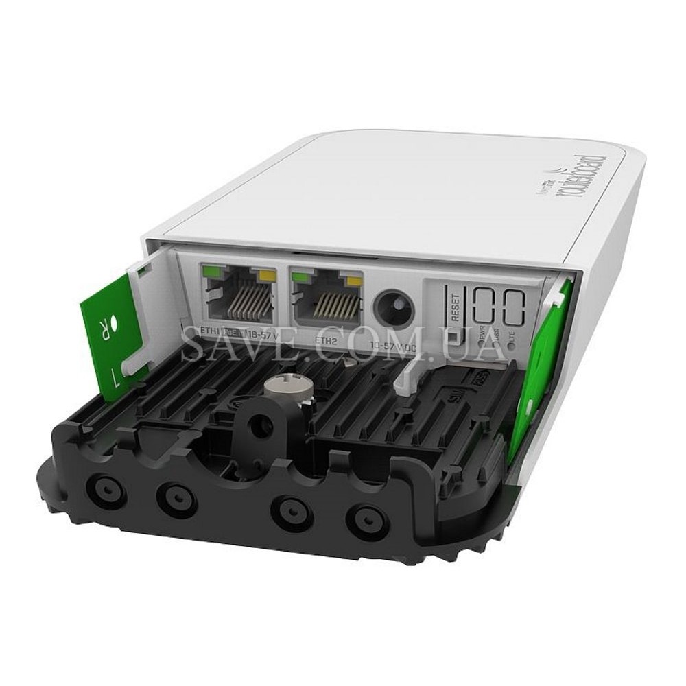 wAP ac LTE kit MIKROTIK Уличная 3G/4G точка доступа с Wi-Fi и входами для внешней MIMO антенны
