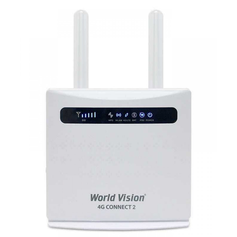 4G CONNECT 2 WORLD VISION Стационарный 3G/4G Wi-Fi роутер с входами для MIMO антенны