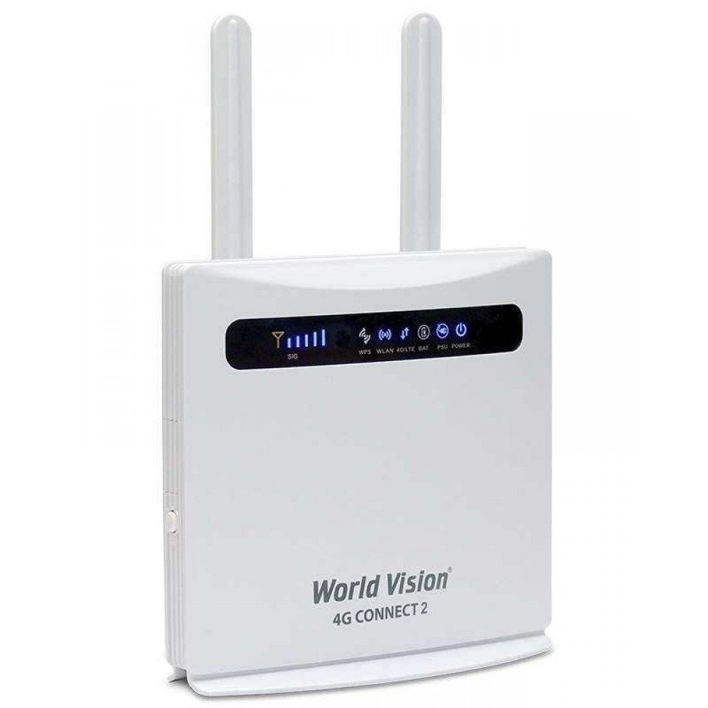 4G CONNECT 2 WORLD VISION Стационарный 3G/4G Wi-Fi роутер с входами для MIMO антенны