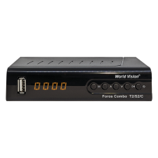 Foros Combo T2/S2/C WORLD VISION Цифровий DVB-T2 тюнер