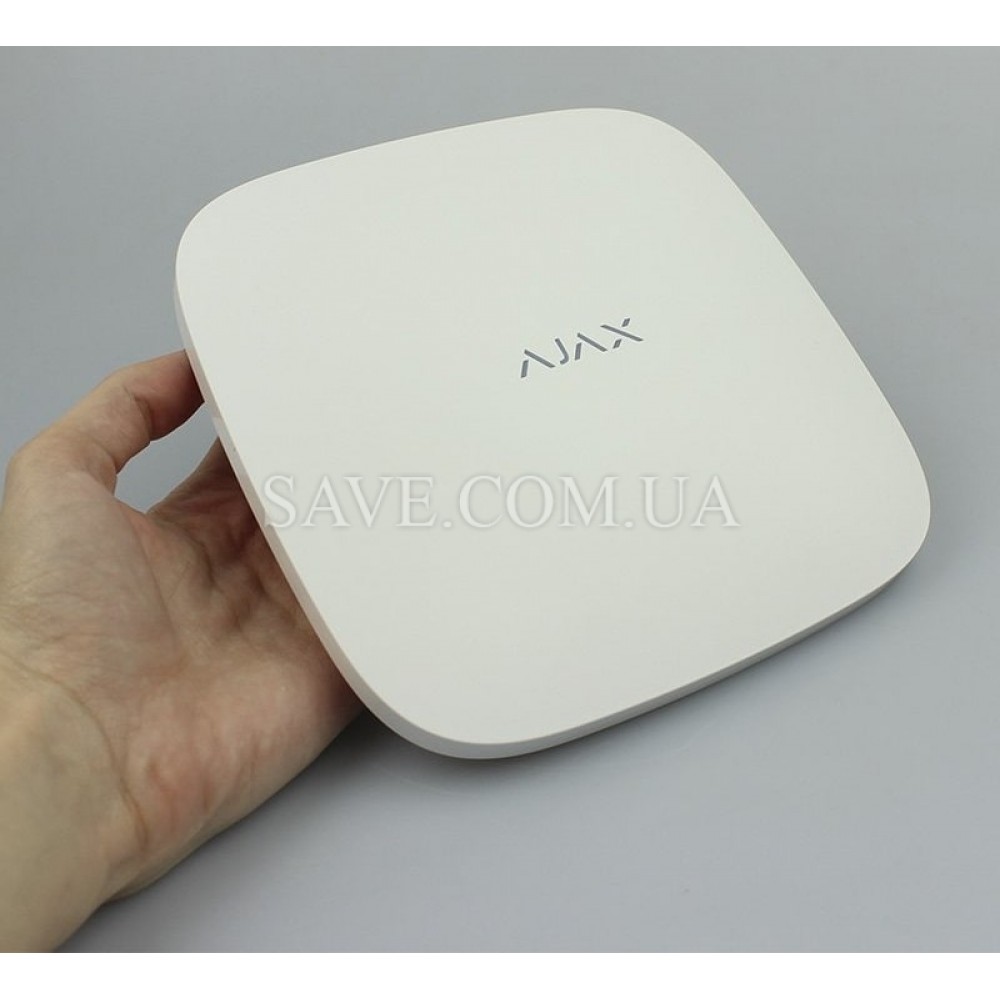 Hub 2 AJAX Интеллектуальная централь с фотоверификацией, модулем Ethernet и поддержкой двух SIM-карт