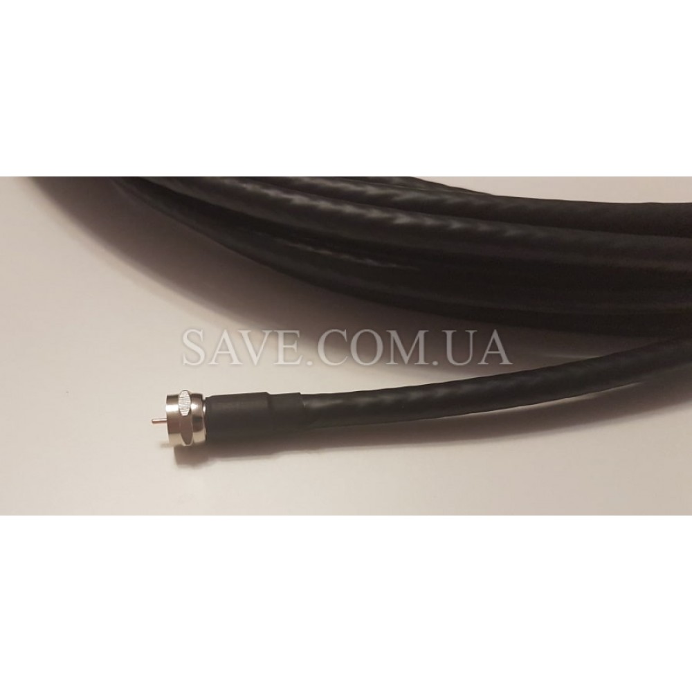 KS-75/10 SAVE 10 м кабельная сборка F (male) - F (male) для подключения 3G/4G антенны