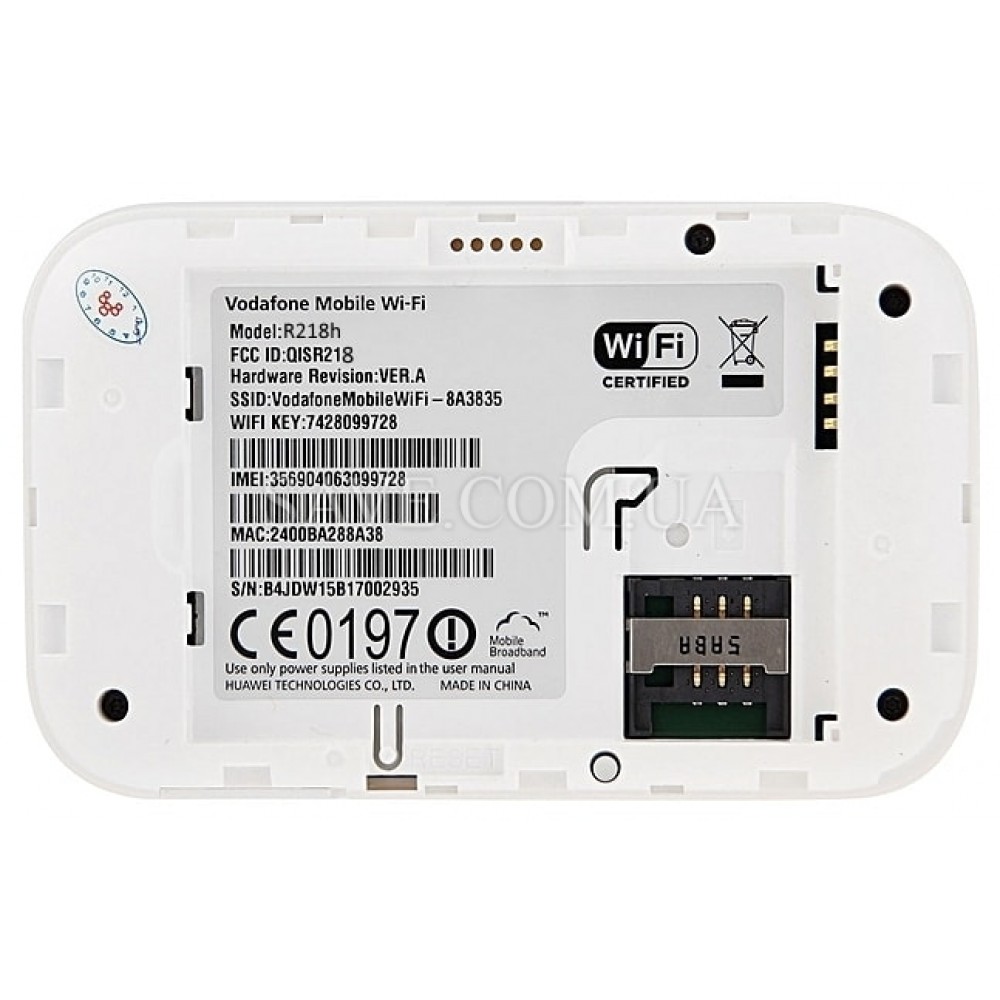 R218h HUAWEI Мобильный WiFi роутер с 3G/4G модемом