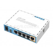 hAP ac lite MIKROTIK Двухдиапазонный Wi-Fi роутер (маршрутизатор) с поддержкой 3G / 4G модемов
