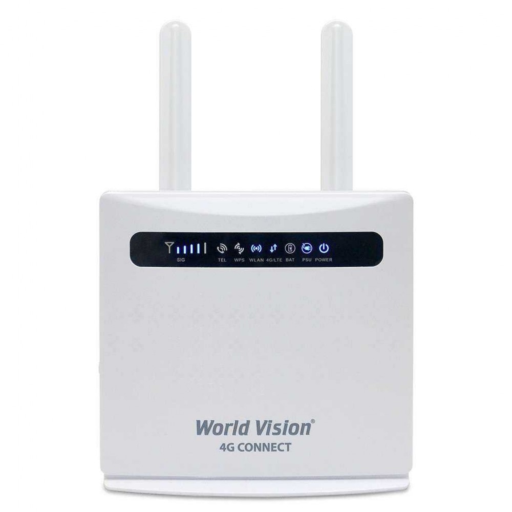 4G CONNECT WORLD VISION Стационарный 3G/4G Wi-Fi роутер с входами для MIMO антенны