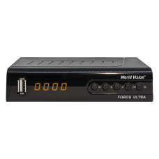 Foros Ultra T2/S2/C WORLD VISION Цифровий DVB-T2 тюнер
