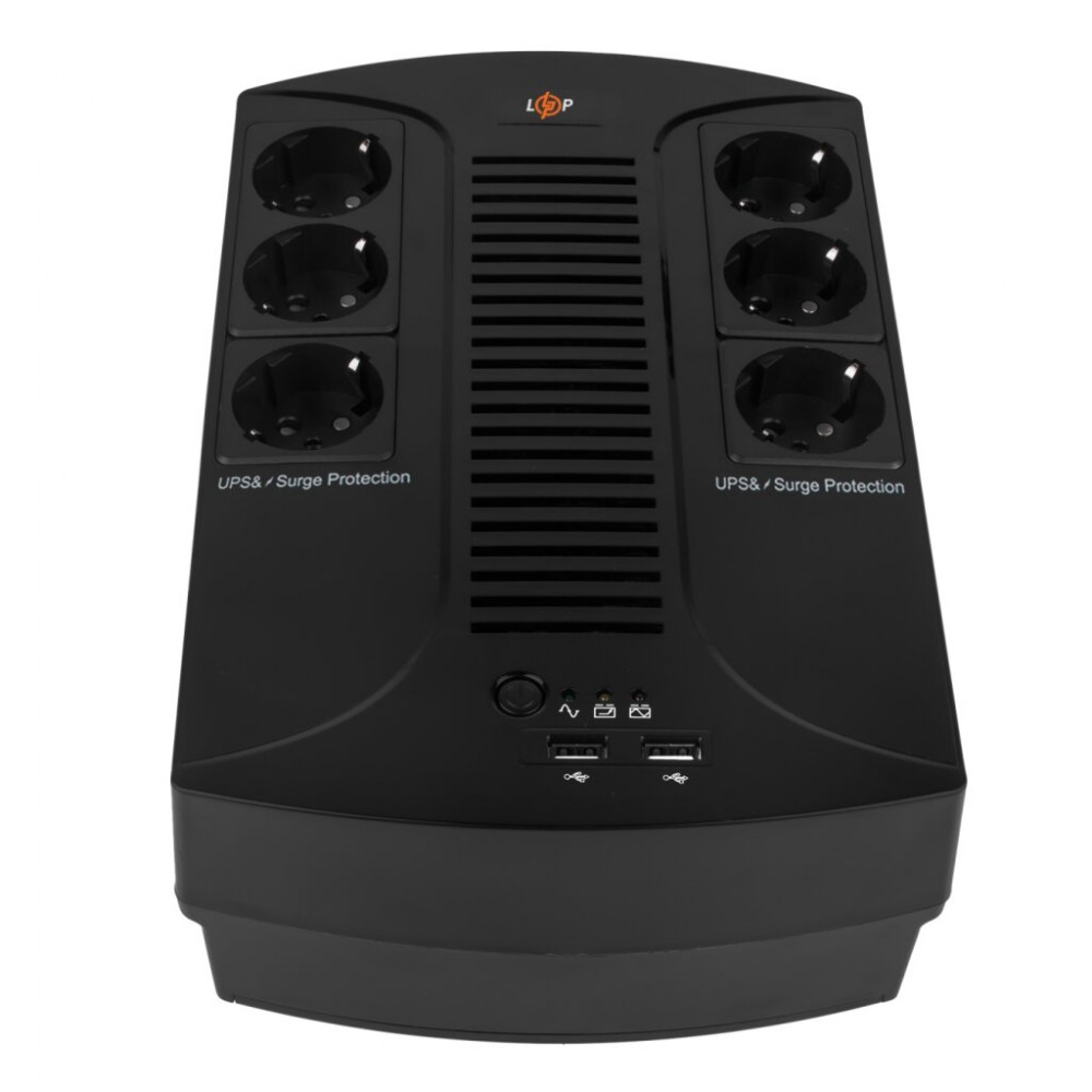 LP 650VA-6PS (455Вт) LogicPower Источник бесперебойного питания (ИБП)