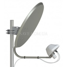 AX-1800-2x24 MIMO 2x2 ANTEX Параболічна антена 4G з посиленням 24 dBi