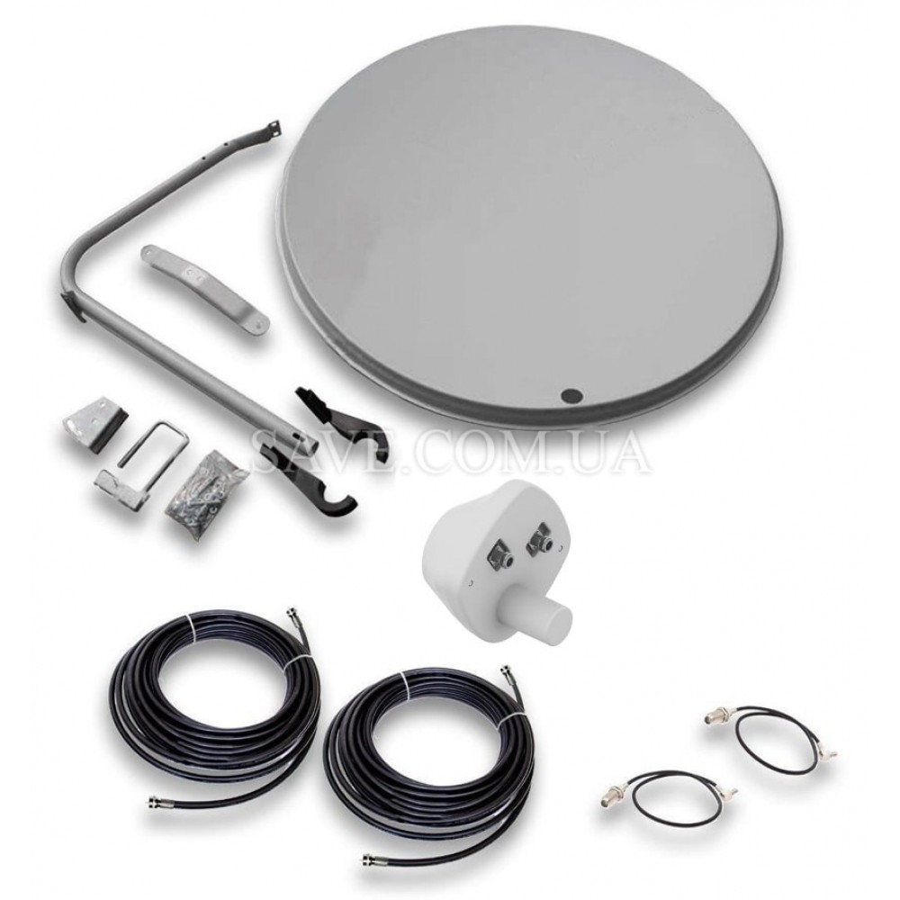 AX-1800-2x24 MIMO 2x2 ANTEX Параболическая 4G антенна с усилением 24 dBi