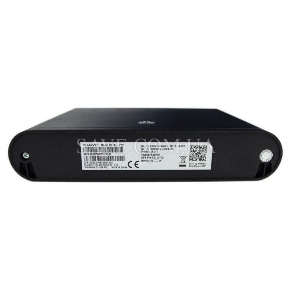B311s-220 HUAWEI Стационарный 3G/4G Wi-Fi роутер с входом для антенны