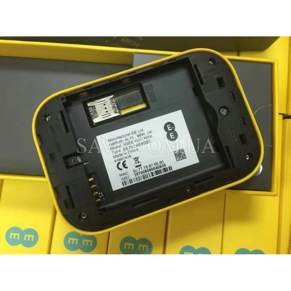 EE70 ALCATEL Мобільний WiFi роутер із 3G/4G модемом