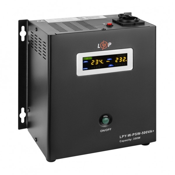 LPY-W-PSW-500VA+(350Вт)5A/10A LogicPower ДБЖ з правильною синусоїдою 12V