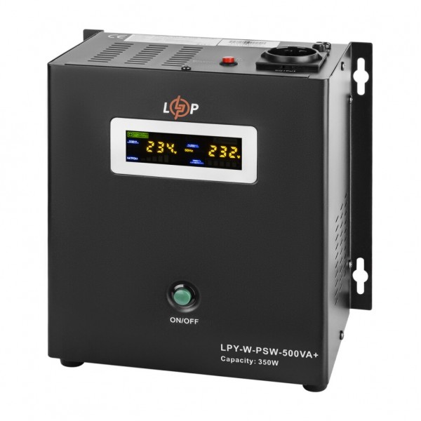 LPY-W-PSW-500VA+(350Вт)5A/10A LogicPower ДБЖ з правильною синусоїдою 12V