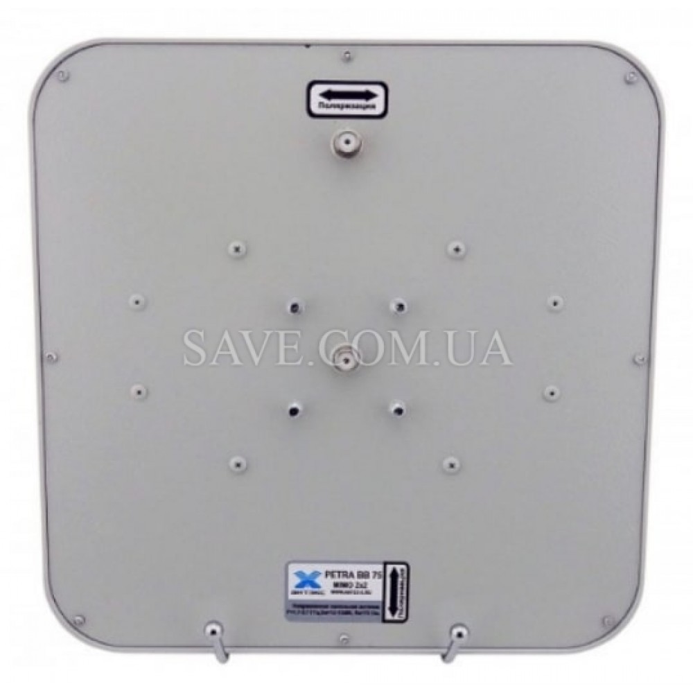 PETRA BB 75 MIMO 2x2 ANTEX Широкополосная панельная 3G/4G антенна с усилением 14 dBi