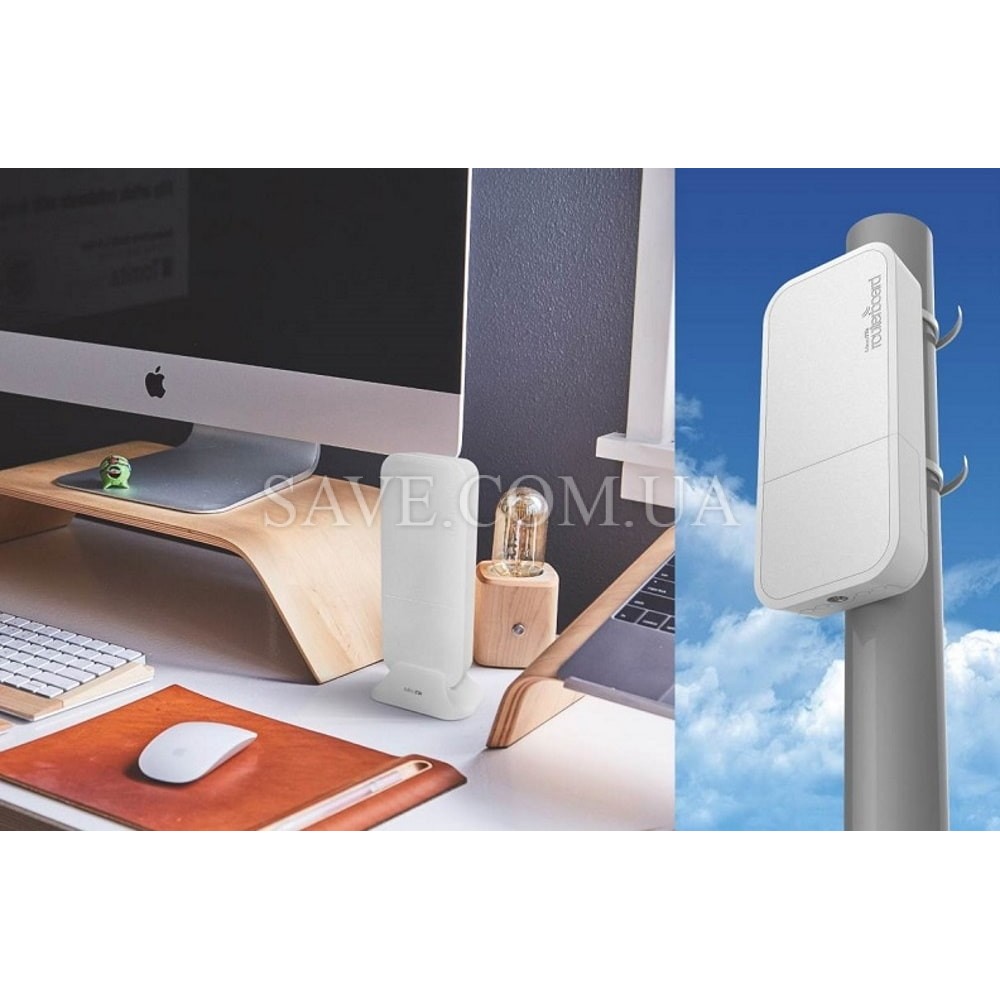 wAP LTE kit MIKROTIK Уличная 3G/4G точка доступа с Wi-Fi и входами для внешней MIMO антенны