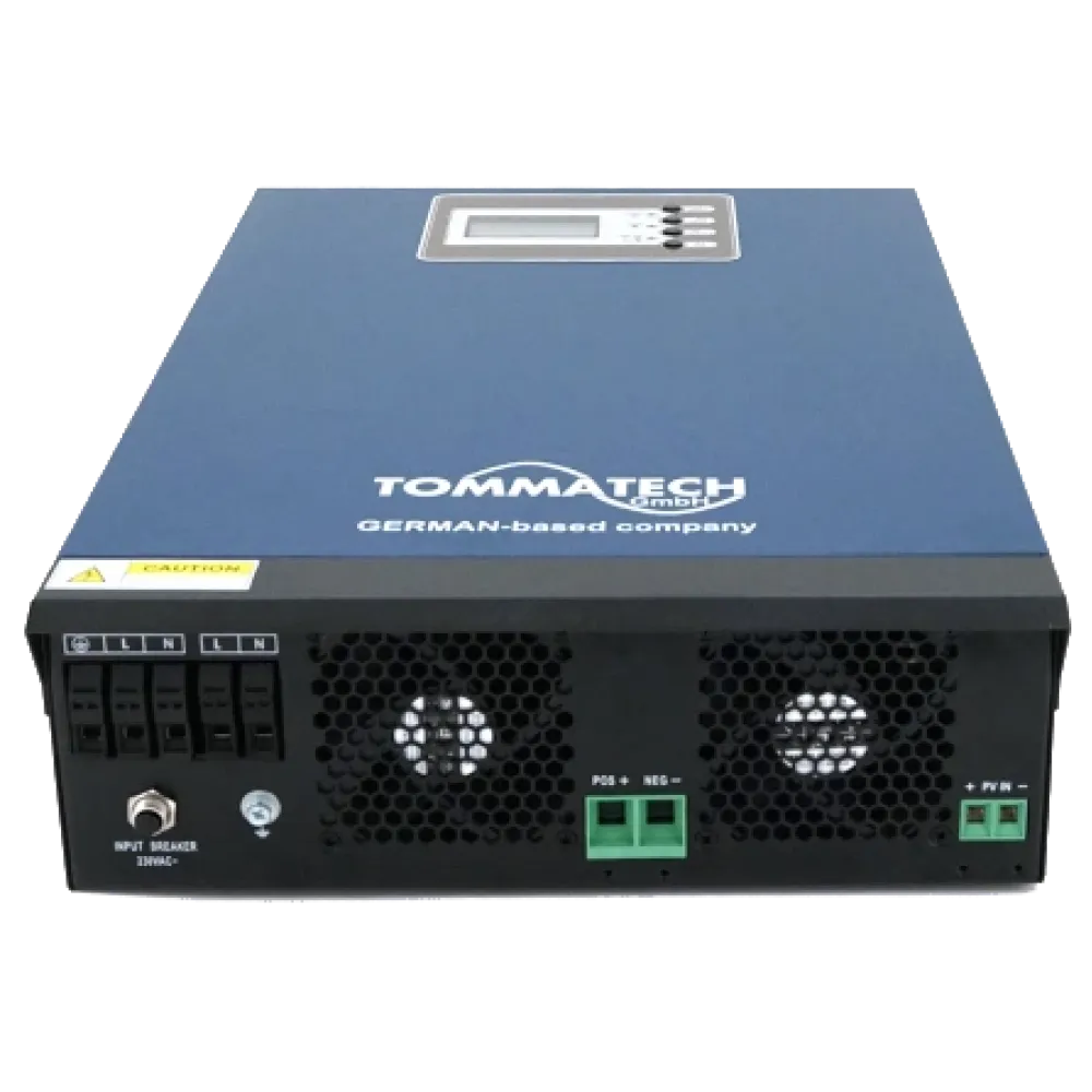 TT-NEW5K/MPPT 48V 5000W 60А MPPT(60-115В) TOMMATECH Гибридный инвертор однофазный