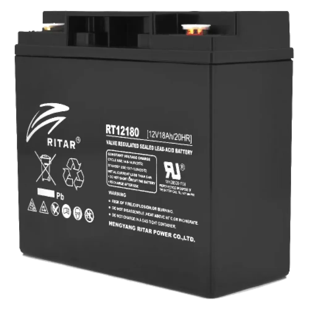 RT12180B 12V 18Ah RITAR Аккумуляторная батарея