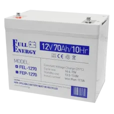 FEL-1270 12V 70 Ah FULL ENERGY Аккумуляторная батарея