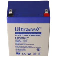 UL2.9-12 AGM 12V 2,9Ah ULTRACELL Аккумуляторная батарея
