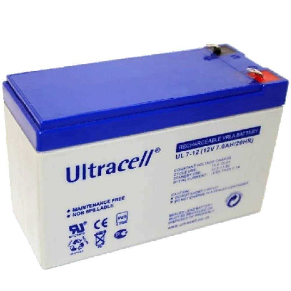 UL7-12 AGM 12V 7 Ah ULTRACELL Аккумуляторная батарея