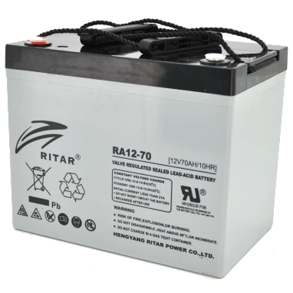RA12-70 12V 70Ah RITAR Аккумуляторная батарея