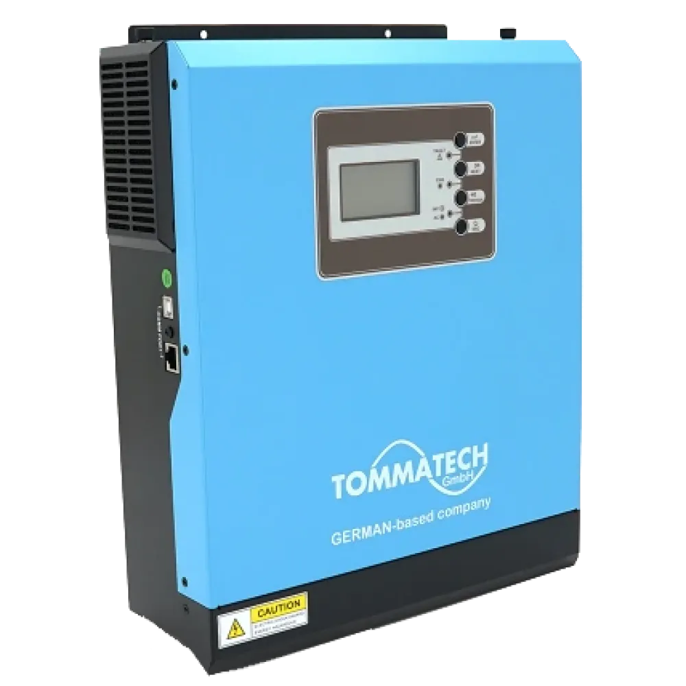 TT-NEW1K-12 1000W 12V 20/10А TOMMATECH Гибридный инвертор однофазный