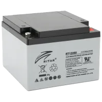 RT12260 12V 26Ah RITAR Акумуляторна батарея