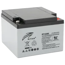 RT12260 12V 26Ah RITAR Аккумуляторная батарея