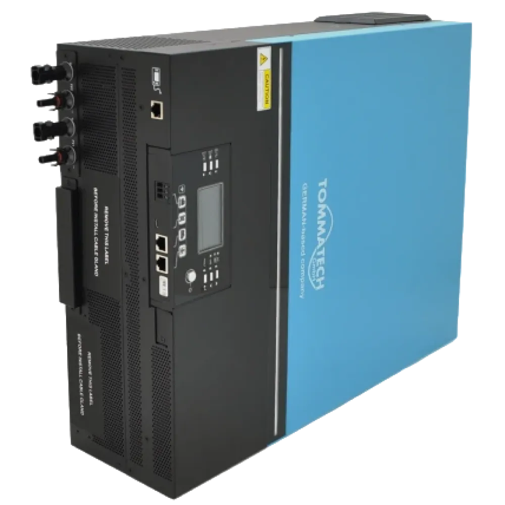 PLUS 11kW 48V 150А MPPT(90-450) TOMMATECH Гибридный инвертор однофазный