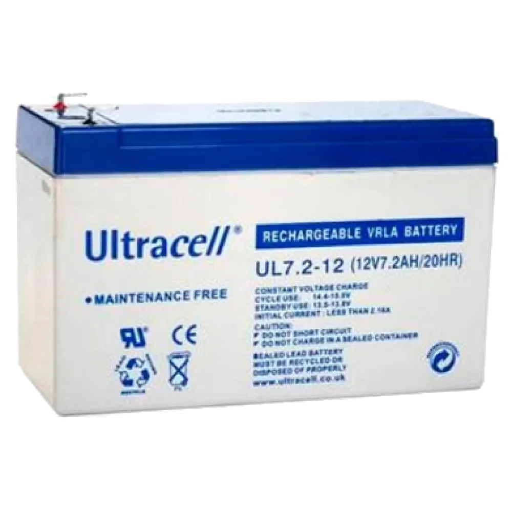 UL7.2-12 AGM 12V 7,2 Ah ULTRACELL Аккумуляторная батарея