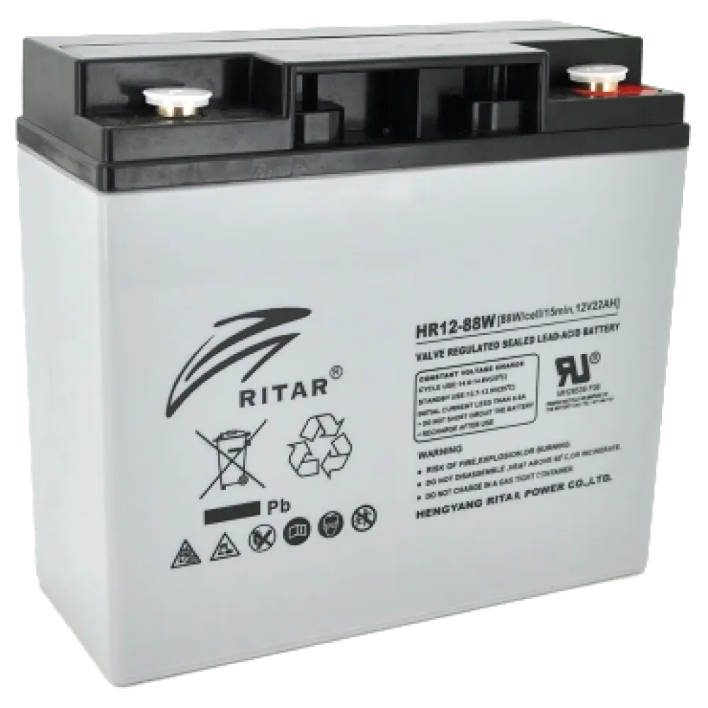 HR1288W 12V 22.0Ah RITAR Аккумуляторная батарея
