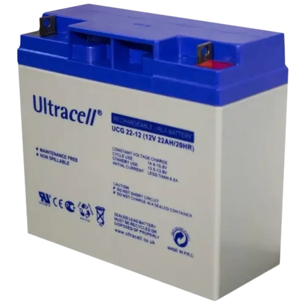 UL22-12 GEL 12V 20 Ah ULTRACELL Аккумуляторная батарея