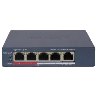 DS-3E1105P-EI/V2 HIKVISION 4-портовый управляемый POE коммутатор