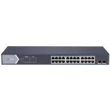 DS-3E1526P-SI HIKVISION Управляемый 24-портовый гигабитный PoE коммутатор