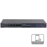 DH-CS4226-24ET-375 DAHUA 24-портовый управляемый PoE коммутатор