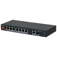 DH-PFS3110-8ET1GT1GF-96 DAHUA 8-портовий некерований PoE комутатор