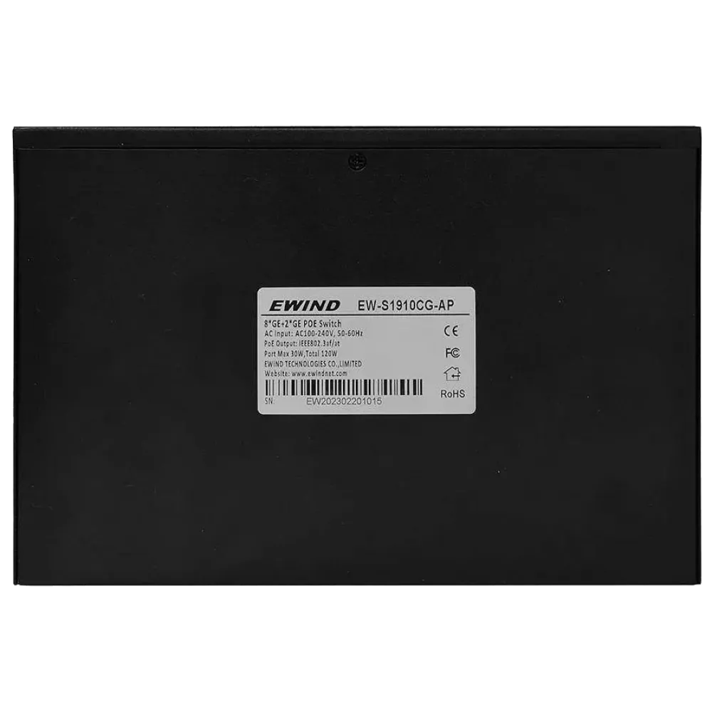 EW-S1910CG-AP EWIND 10-портовый гигабитный PoE коммутатор