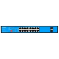 EW-S1918CG-AP EWIND 16-портовий PoE 300 Вт 2G SFP комутатор