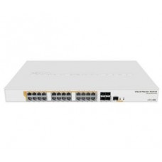 CRS328-24P-4S+RM MIKROTIK 24-портовый управляемый PoE коммутатор