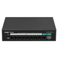 RG-ES110GS-P-L RUIJIE REYEE 10-портовый гигабитный неуправляемый PoE коммутатор