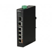 DH-PFS3106-4ET-60 DAHUA 4-портовый POE коммутатор