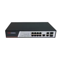 DS-3E2310P HIKVISION 8-портовий керований PoE комутатор